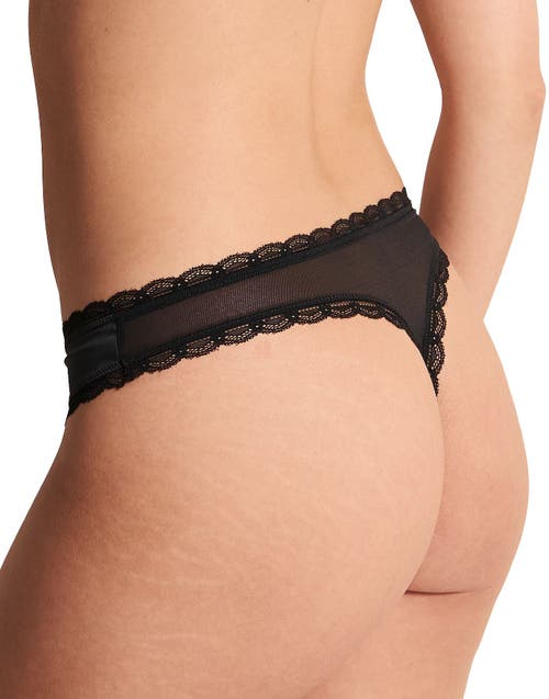 Adore Me Elsie Thong Panties In Black