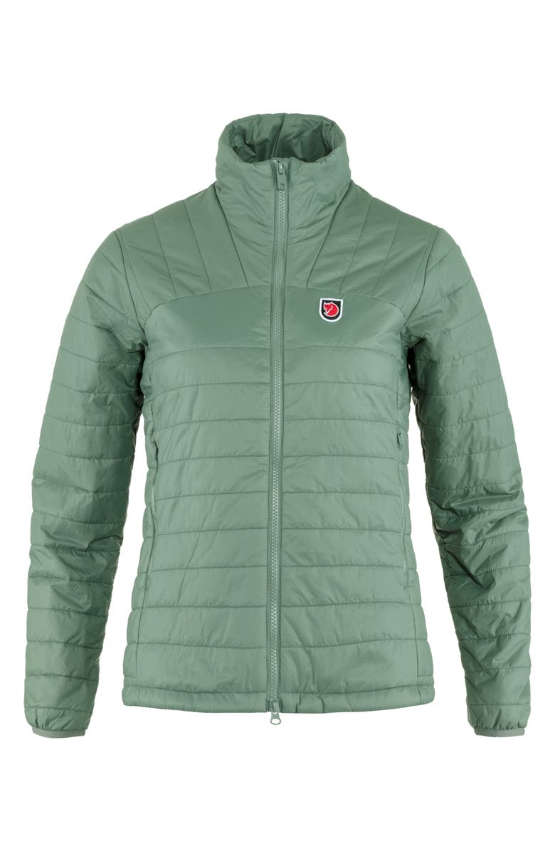 Fjällräven Women's Expedition X-Latt Water Resistant Jacket, Main, color, Patina Green