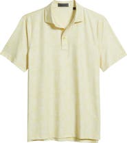 G/FORE Hydrangea Print Tech Jersey UPF 50+ Golf Polo