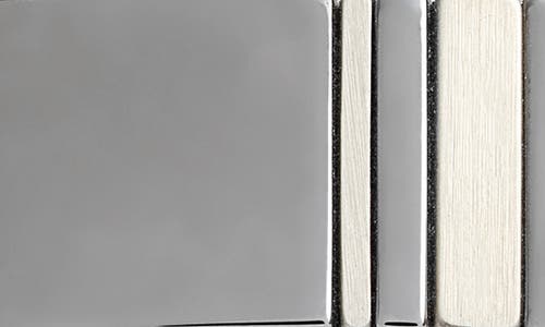 Eterna Rectangular Cuff Links In Metallic