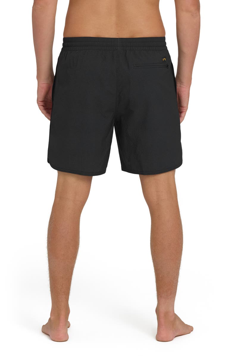 Billabong Reform Layback Swim Trunks, Alternate, color, Black