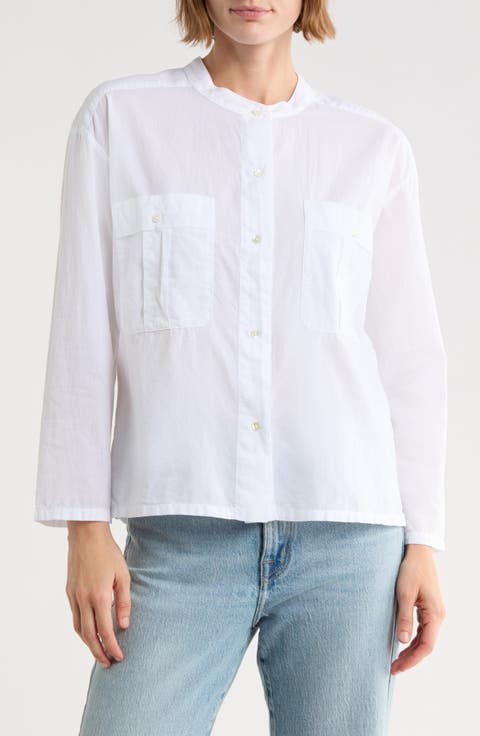 Cotton Crop Utility Shirt