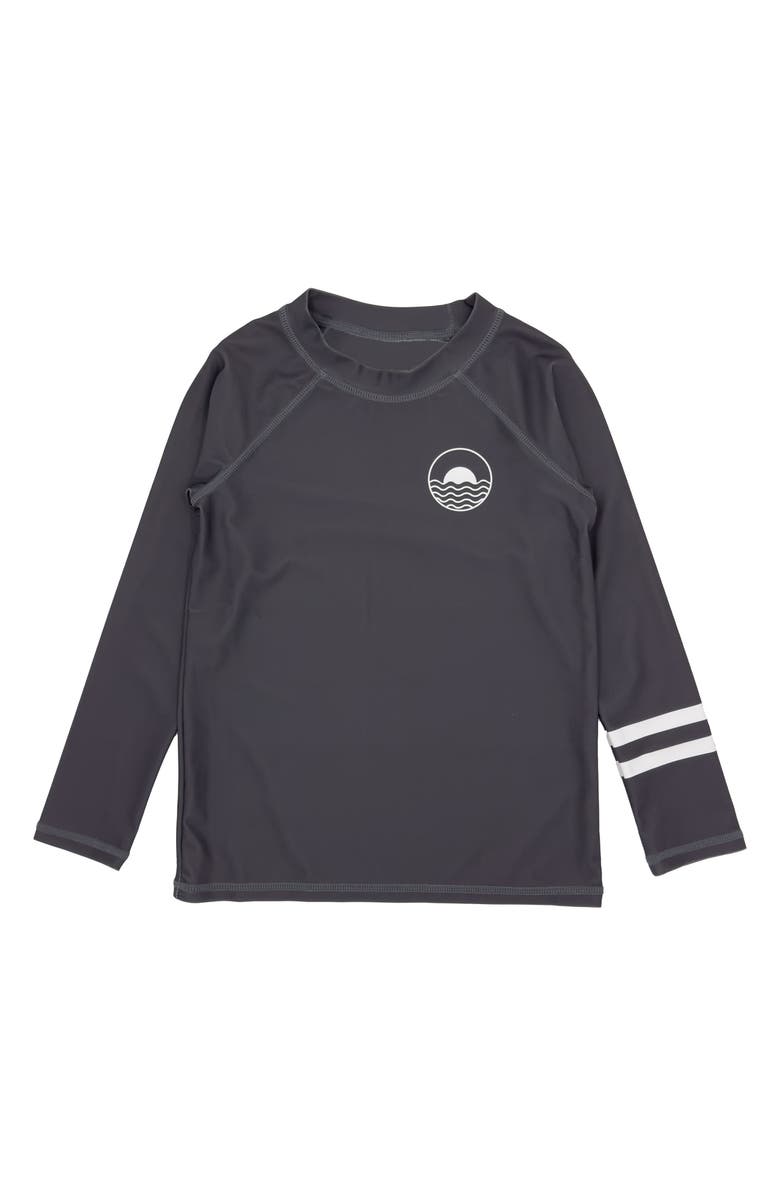 Feather 4 Arrow Kids' Icon Long Sleeve Rashguard, Main, color, 