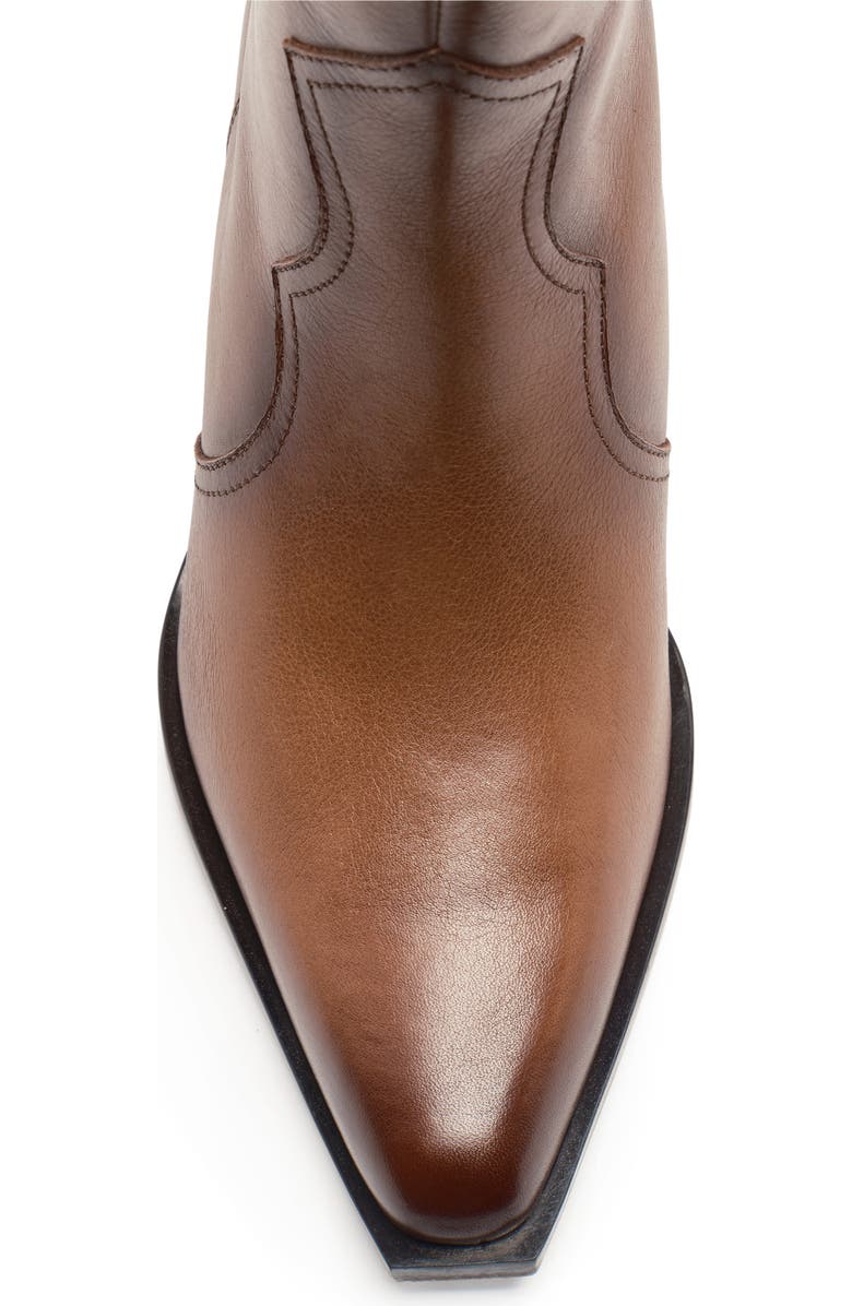 Free People Cat Nap Western Boot, Alternate, color, Saddle Leather
