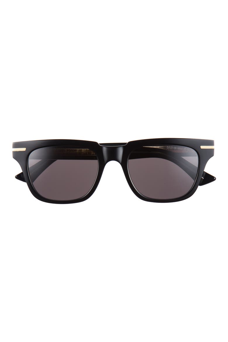 1355 Square Sunglasses, Main, color, BLACK TAXI