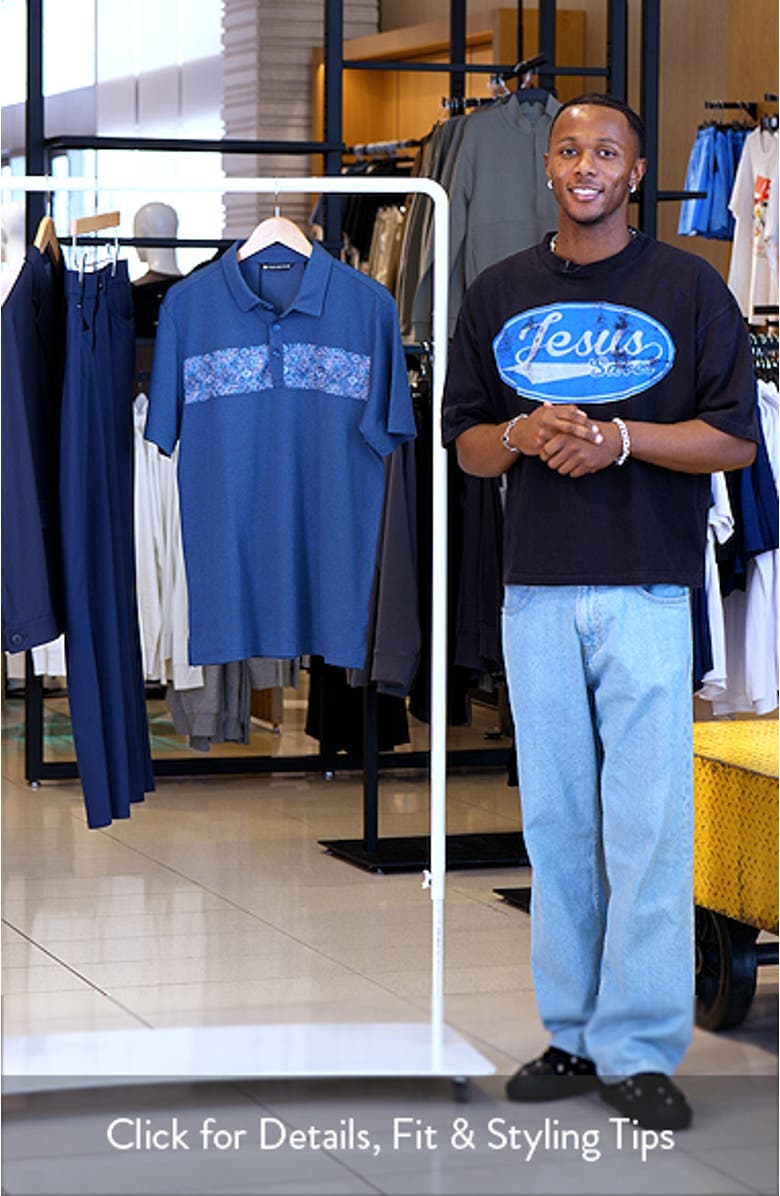 Good Good Acropolis Chest Stripe Polo, sales video thumbnail