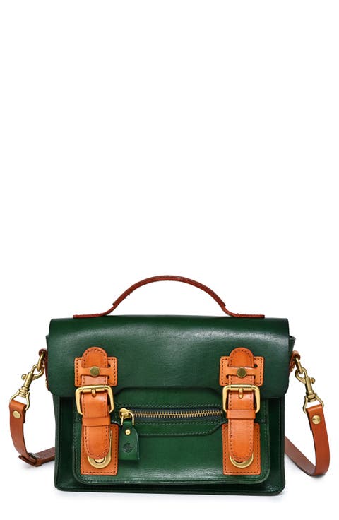 Aster Mini Leather Satchel