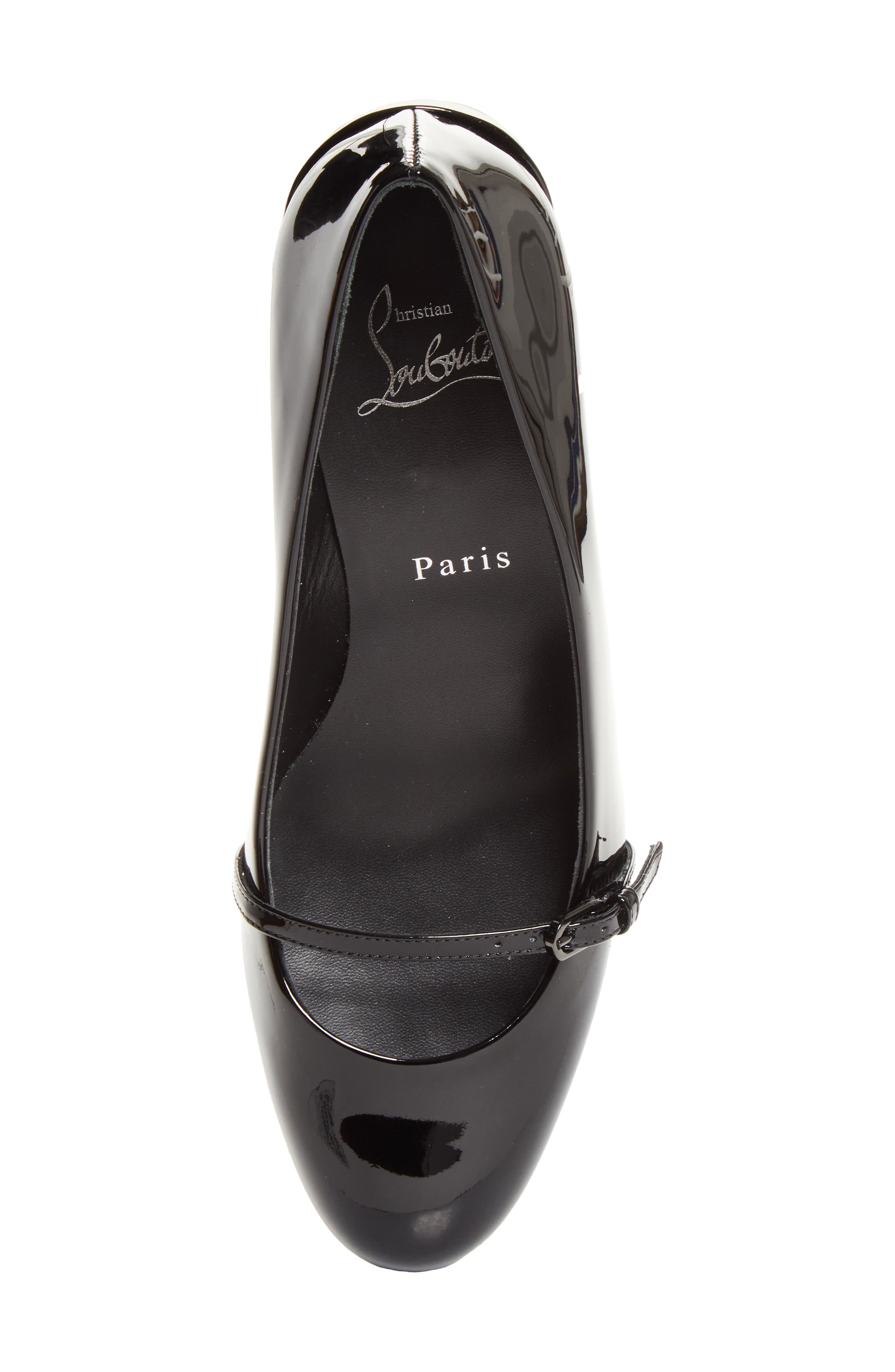 Jane Nina Patent Leather Pump, Alternate, color, B439 BLACK/ BLACK