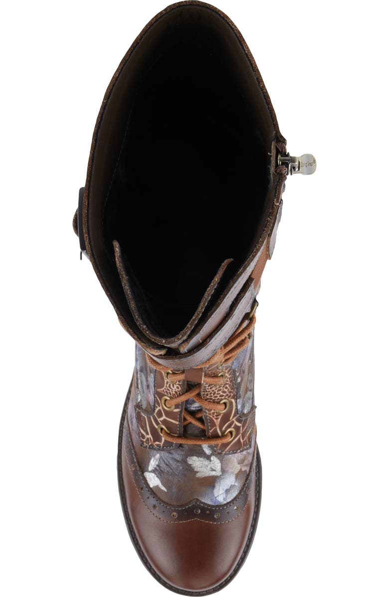 L'Artiste by Spring Step Kisha Boss Boot, Alternate, color, Brown Multi