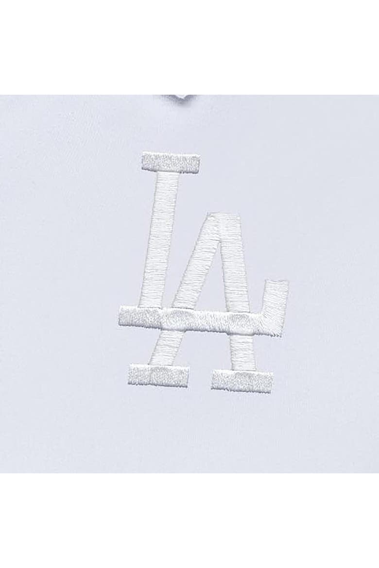 Women's Antigua  White Los Angeles Dodgers Recap Sleeveless Polo, Alternate, color, White