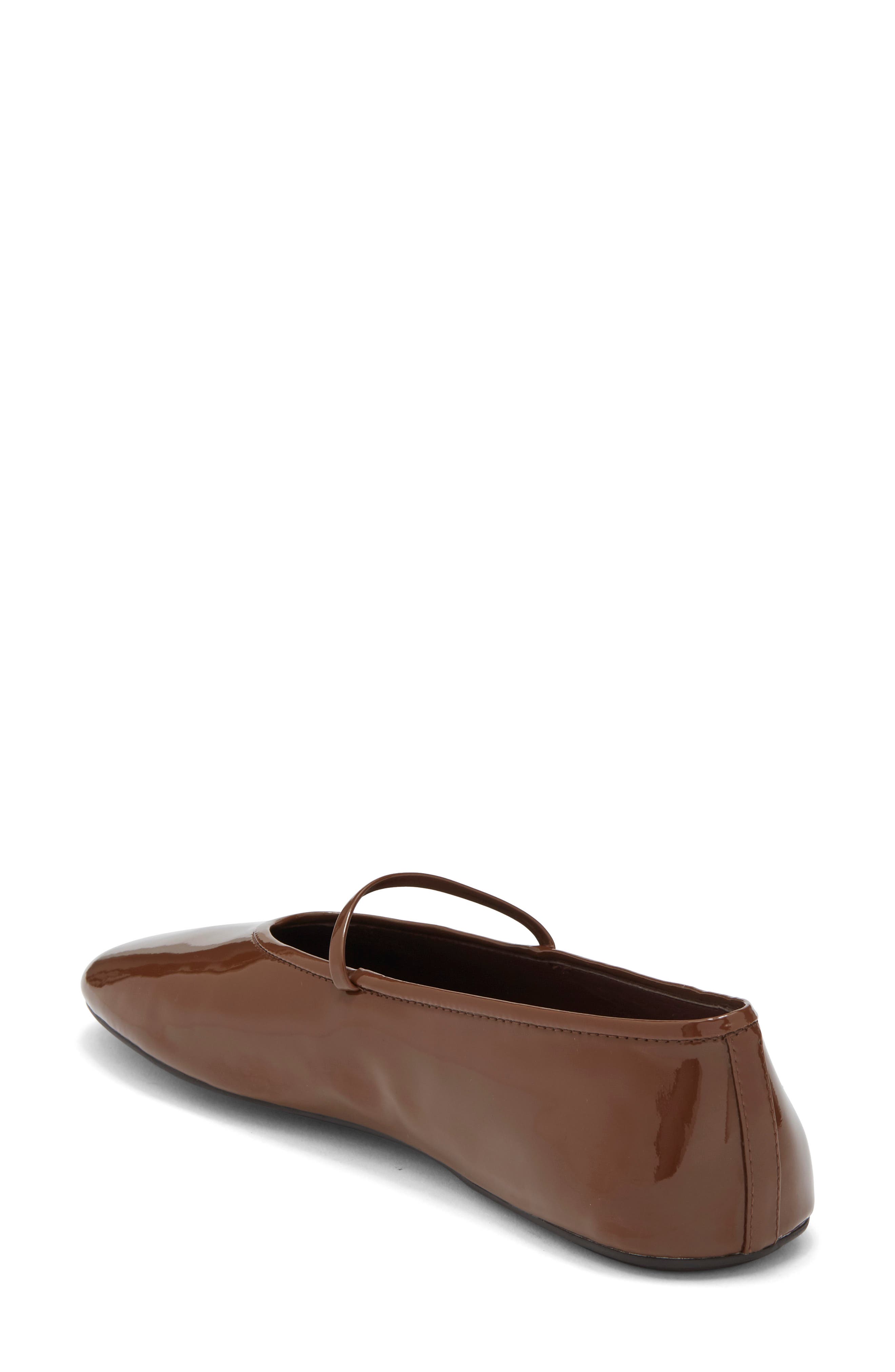 Dancerina Mary Jane Ballet Flat, Alternate, color, BROWN PATENT