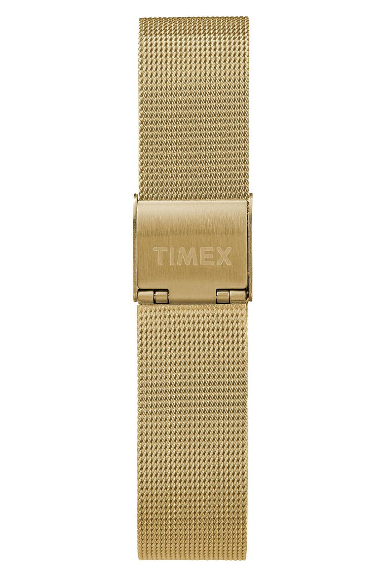 Transcend™ Mesh Strap Watch, 34mm, Alternate, color, GOLD-TONE