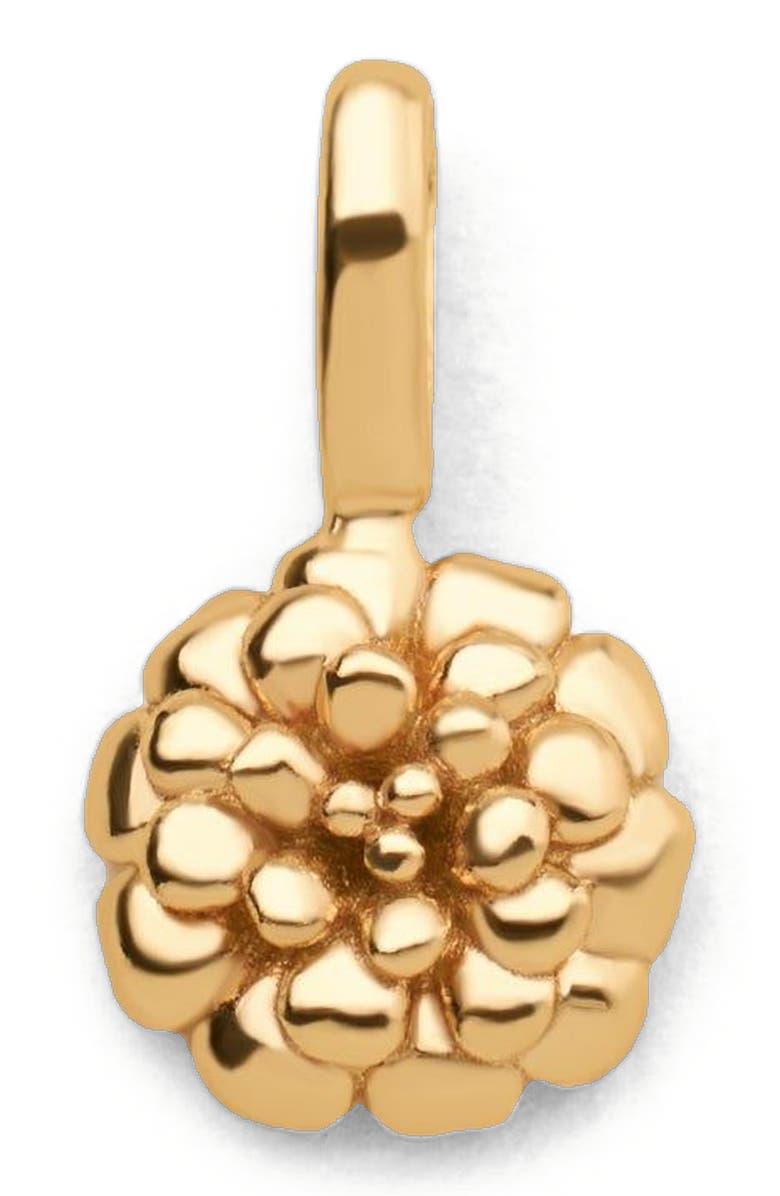 MADE BY MARY October Birth Flower Charm, Main, color, Gold Vermeil