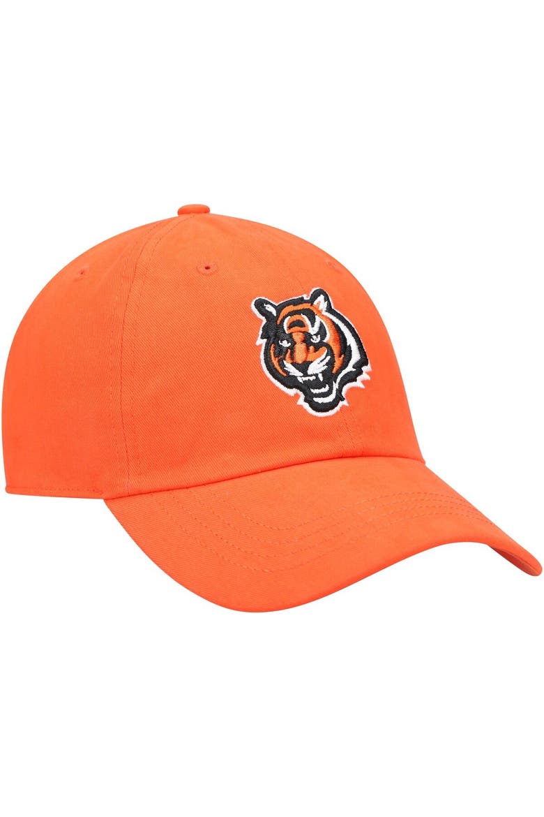 Women's '47 Orange Cincinnati Bengals Miata Clean Up Secondary Logo Adjustable Hat, Alternate, color, Orange