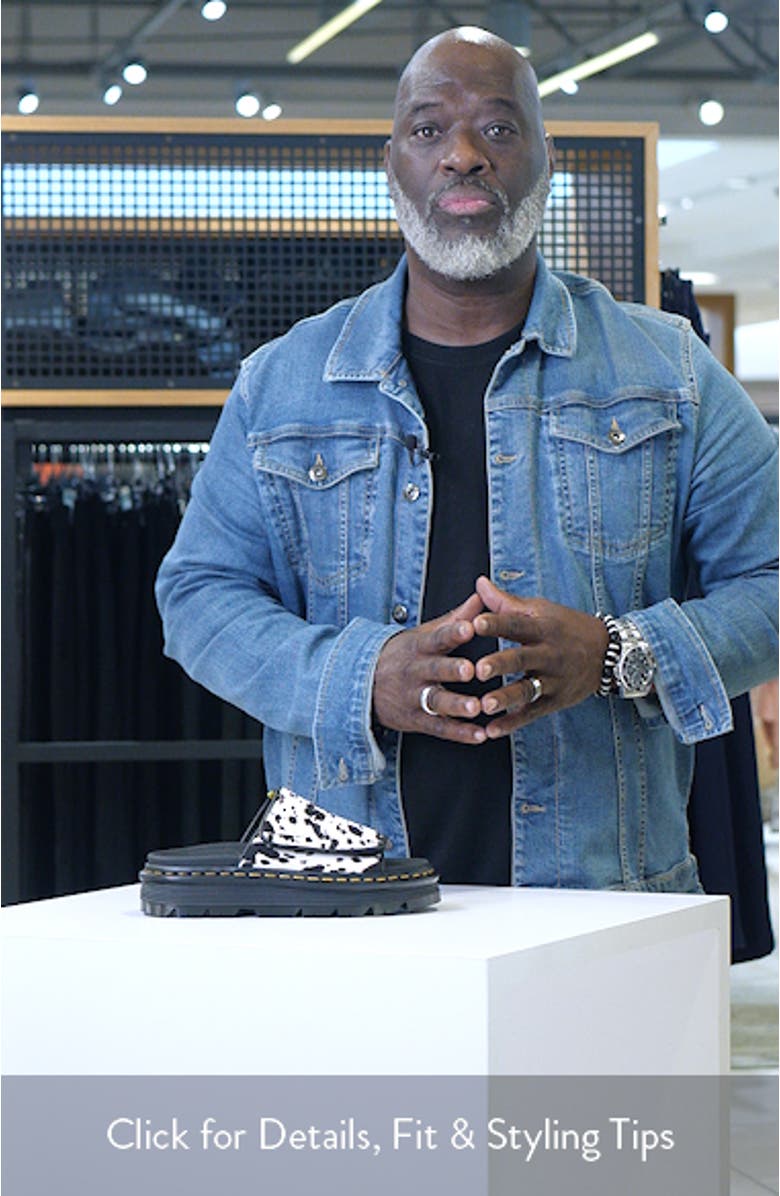 Zebzag Genuine Calf Hair Slide Sandal, sales video thumbnail