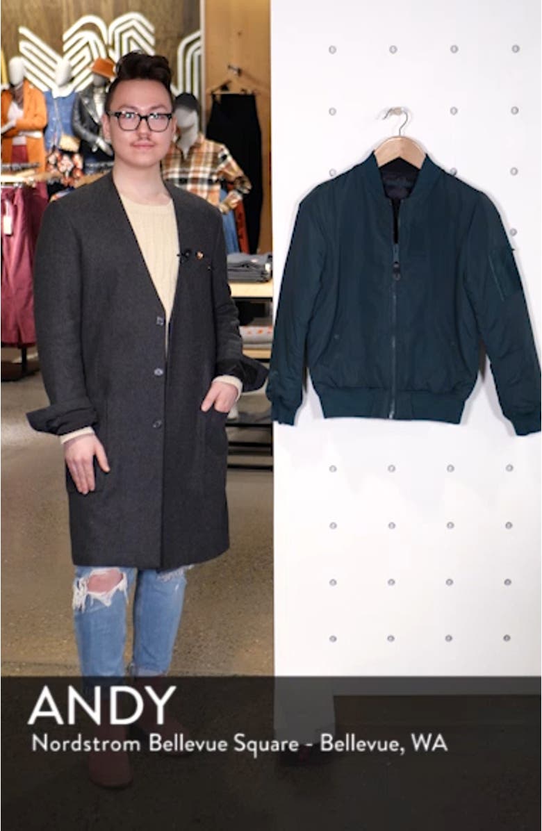 MA-1 Down Bomber Jacket, sales video thumbnail