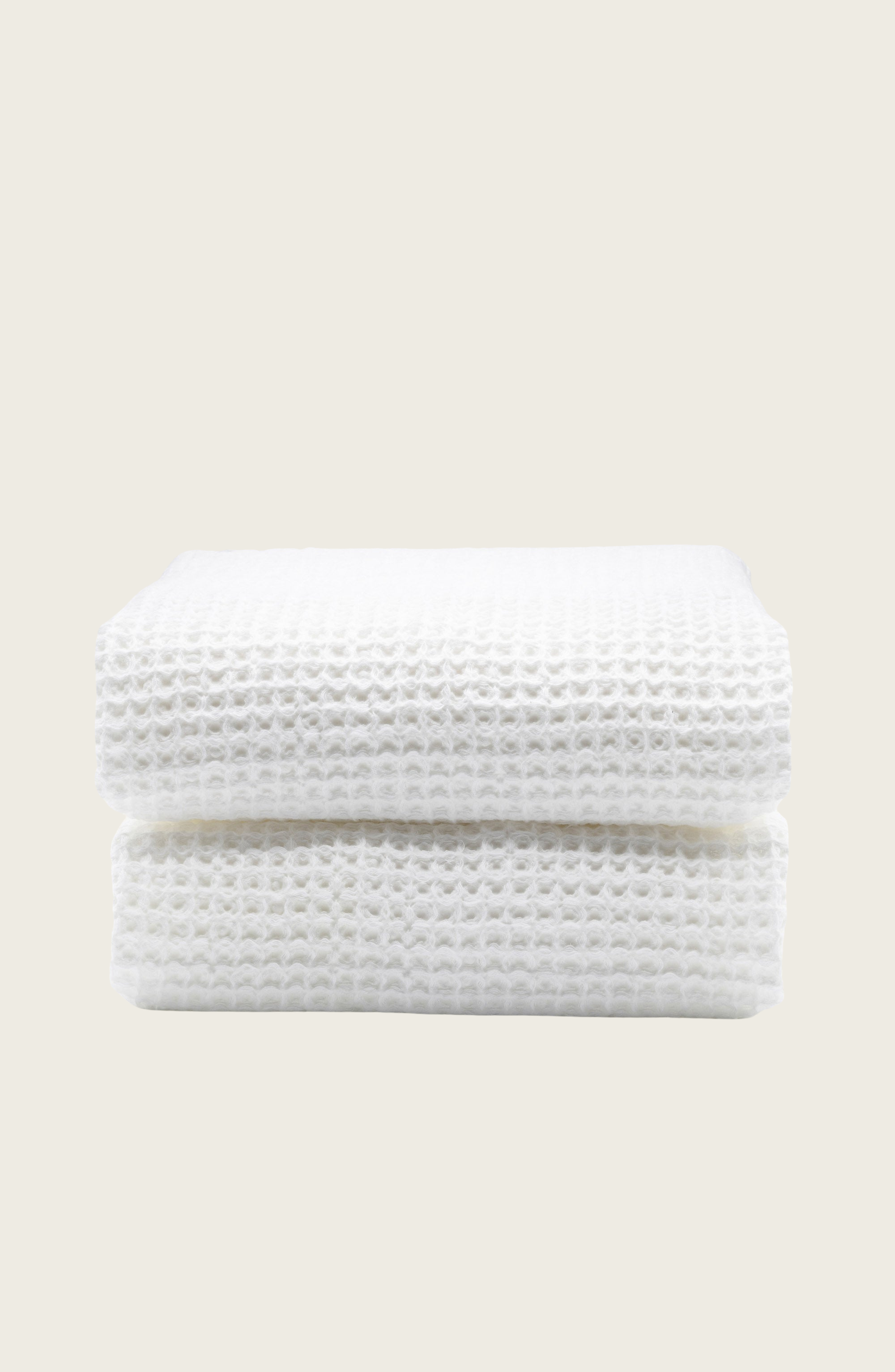 White / Bath Sheet Set of 2