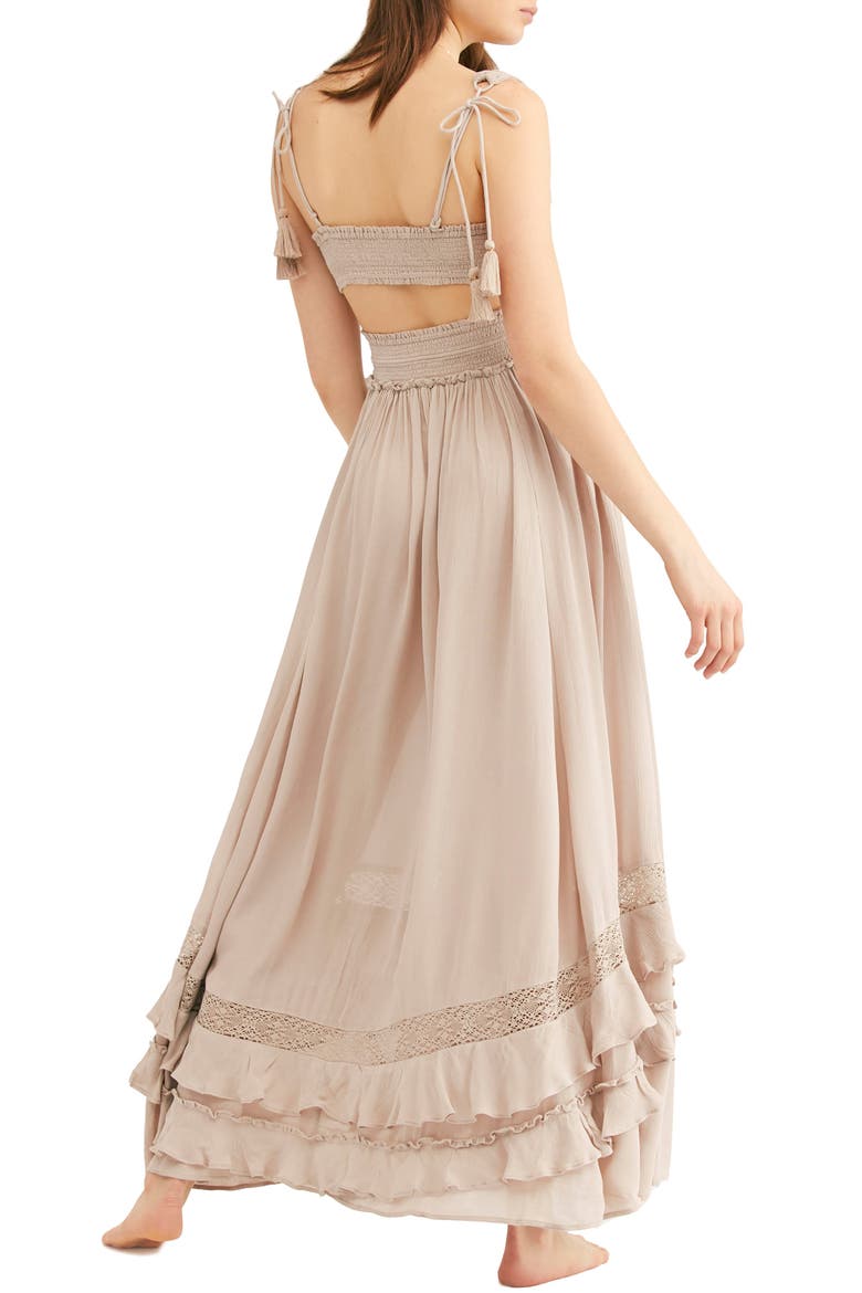 Endless Summer by Free People Santa Maria Maxi Dress, Alternate, color, NEUTRAL