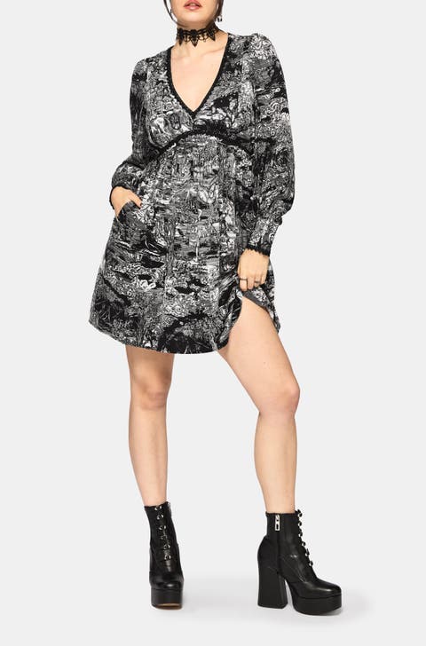 Nara Boudicca Printed Mini Dress