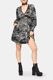 Disturbia Nara Boudicca Printed Mini Dress