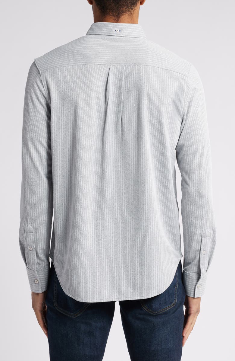 Tommy Bahama San Lucio Studio Stripe Supima<sup>®</sup> Cotton Blend Button-Up Shirt, Alternate, color,