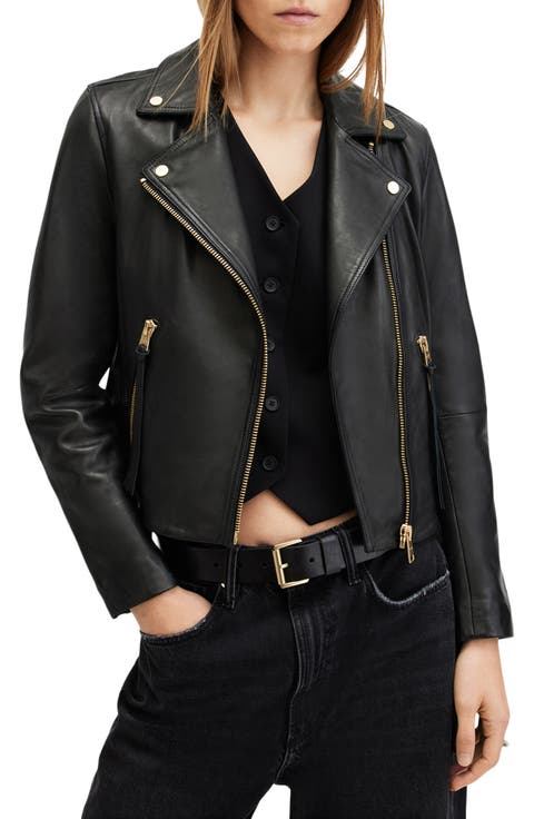 mee　big collar leather short jacket A1 FASHION GOODS Womens Latest Short Fitted Bomber Real