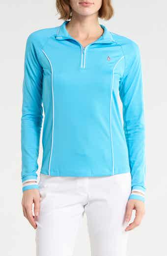 Performance Quarter Zip Long Sleeve Top