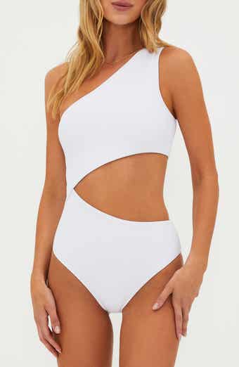 Beach Riot Celine Cutout One-Shoulder One-Piece Swimsuit