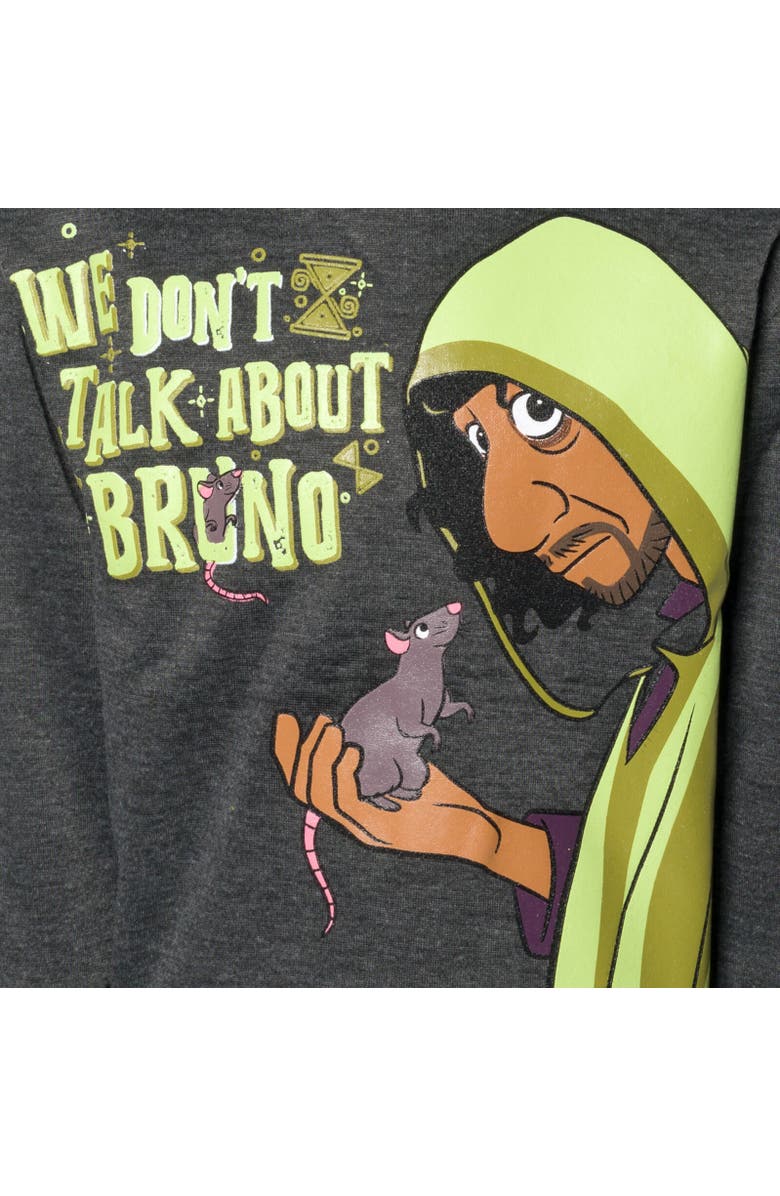 Disney Bruno Encanto Pullover Hoodie, Alternate, color, Gray