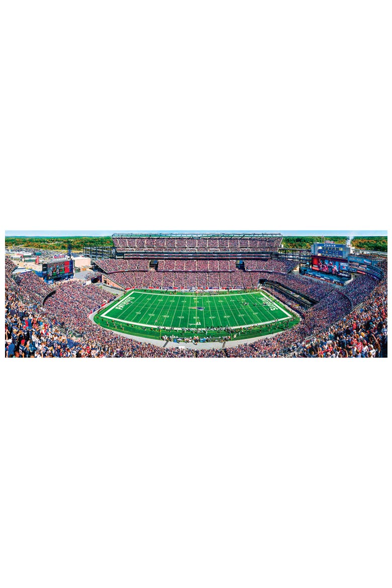 New England Patriots 1000pc Pano Puzzle, Alternate, color, Multicolor
