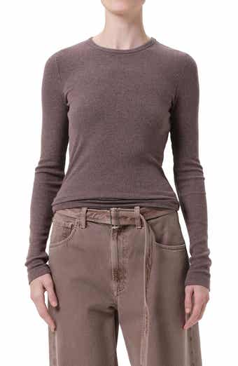 Delphi Slim Fit Ribbed T-Shirt