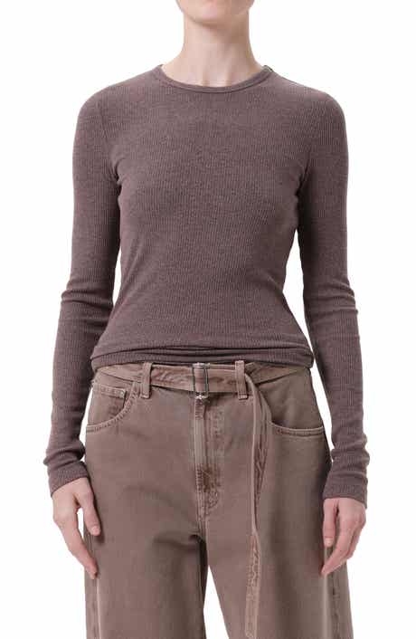 Delphi Slim Fit Ribbed T-Shirt