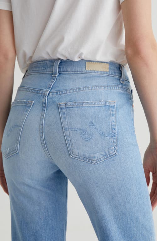 Ag Brinley Mid Rise Crop Straight Leg Jeans In Dana Point