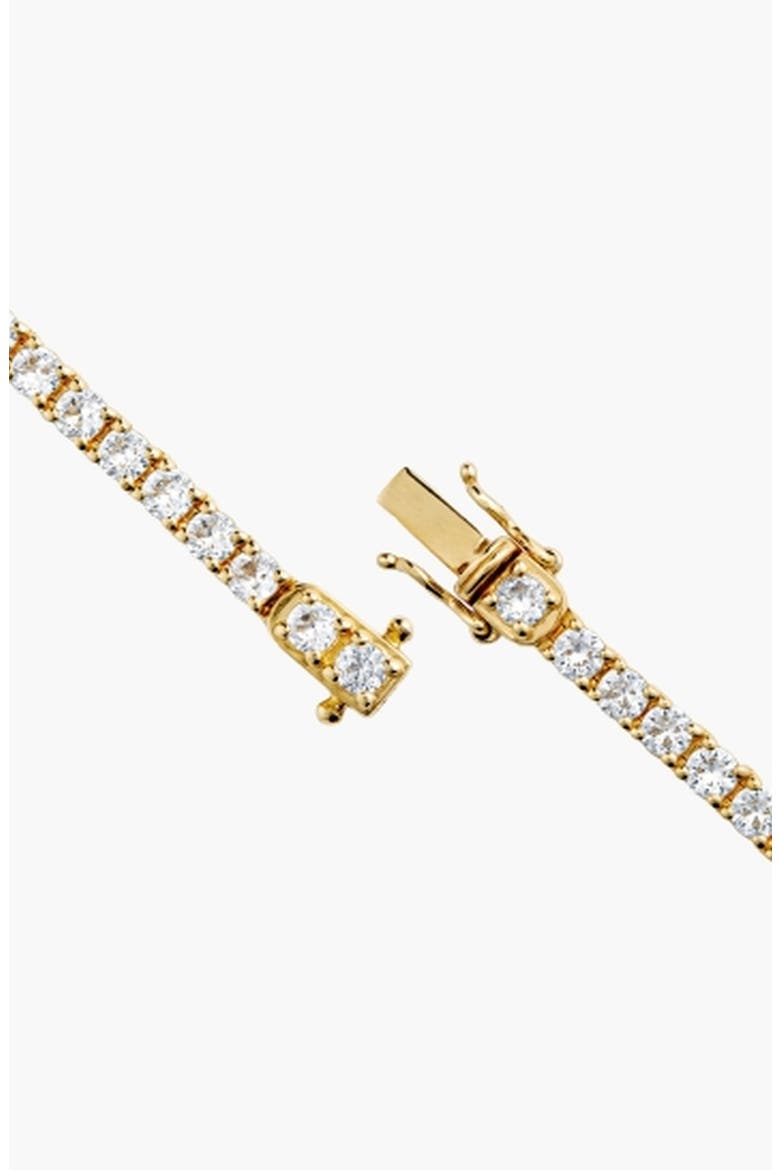 Lab Grown Sapphire Tennis Bracelet, Alternate, color, 18k Gold Vermeil