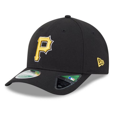 Men's New Era  Black Pittsburgh Pirates Player Replica 9FORTY Adjustable Hat
