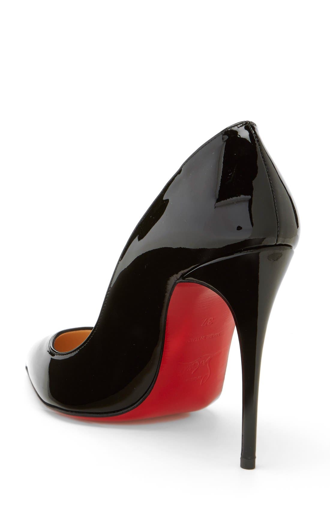 Christian Louboutin 'Pigalle Follies' Pointy Toe Pump, Alternate, color, 