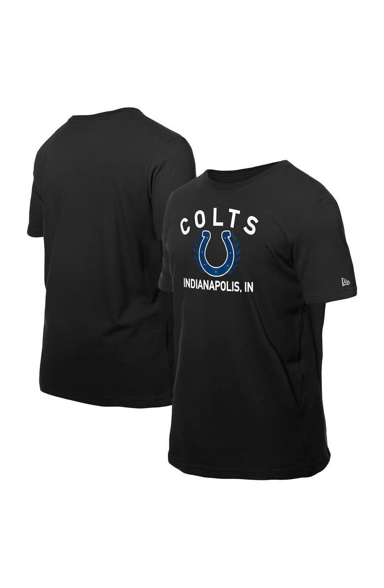 New Era Men's New Era Black Indianapolis Colts 2025 NFL Draft T-Shirt, Alternate, color, Black
