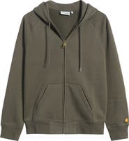 Carhartt Work In Progress Chase Cotton Blend Zip-Up Hoodie