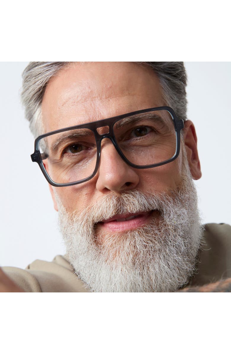 French Kiwis Eyewear Dallas Reading Glasses, Alternate, color, Black
