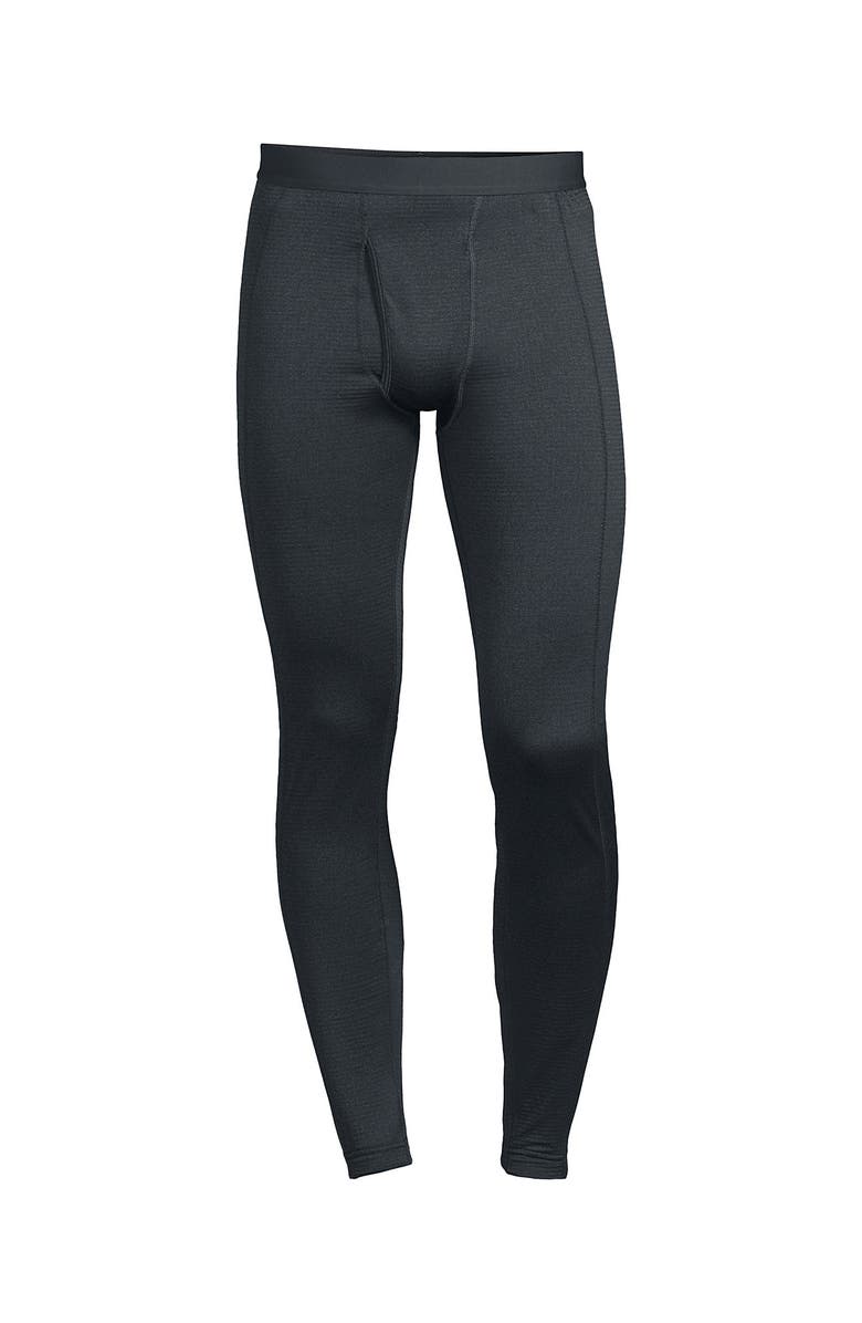 Lands' End Tall Expedition Baselayer Pants, Alternate, color, Steel Gray