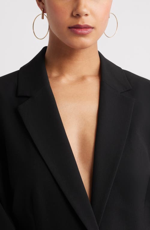 Nordstrom Oval Frontal Hoop Earrings