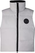 Canada Goose Grandview Black Label Crop 750 Fill Power Down Puffer Vest