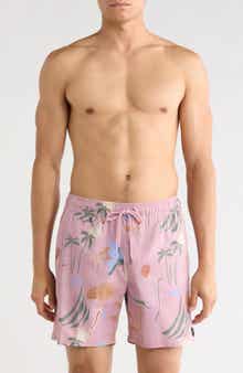 RVCA Men's Barnes Swim Trunks