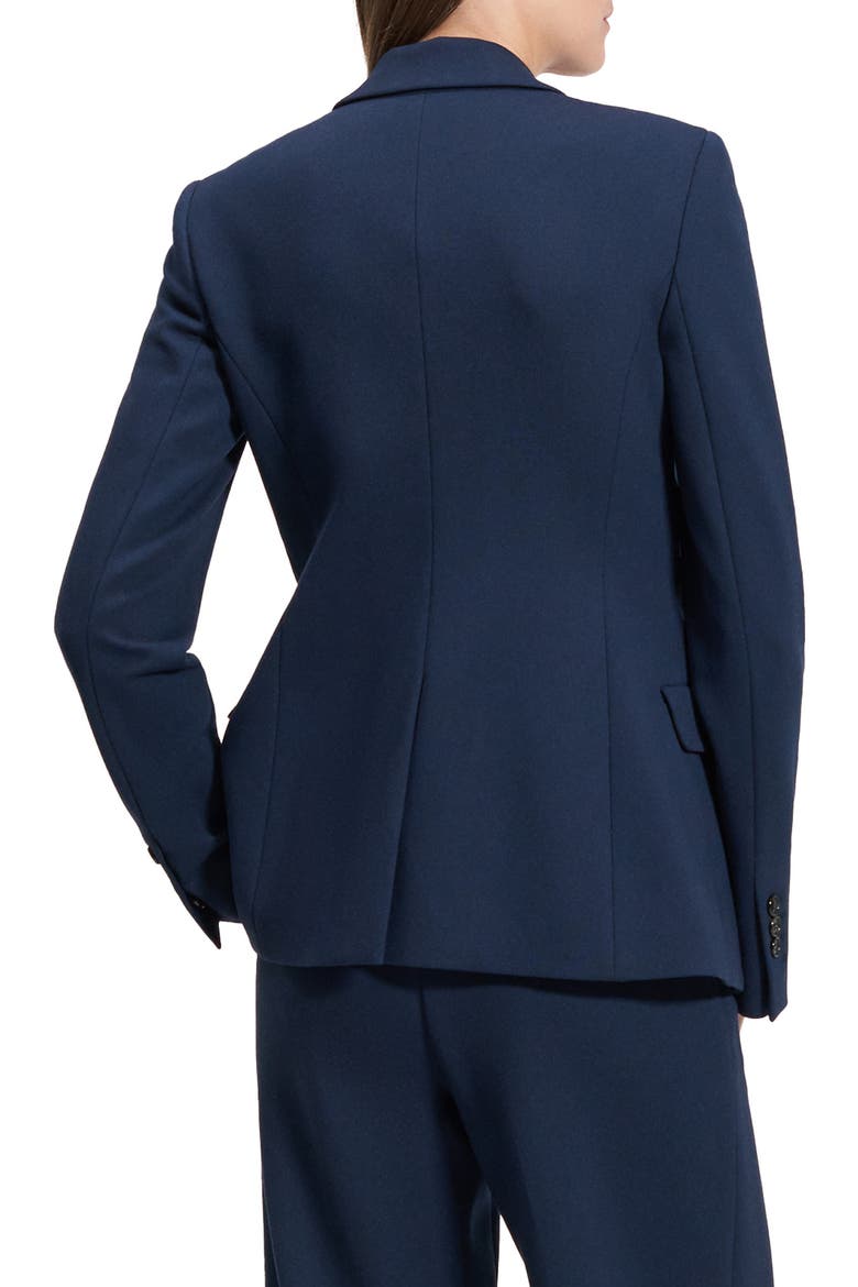 One-Button Blazer, Alternate, color, BRGHT NAVY
