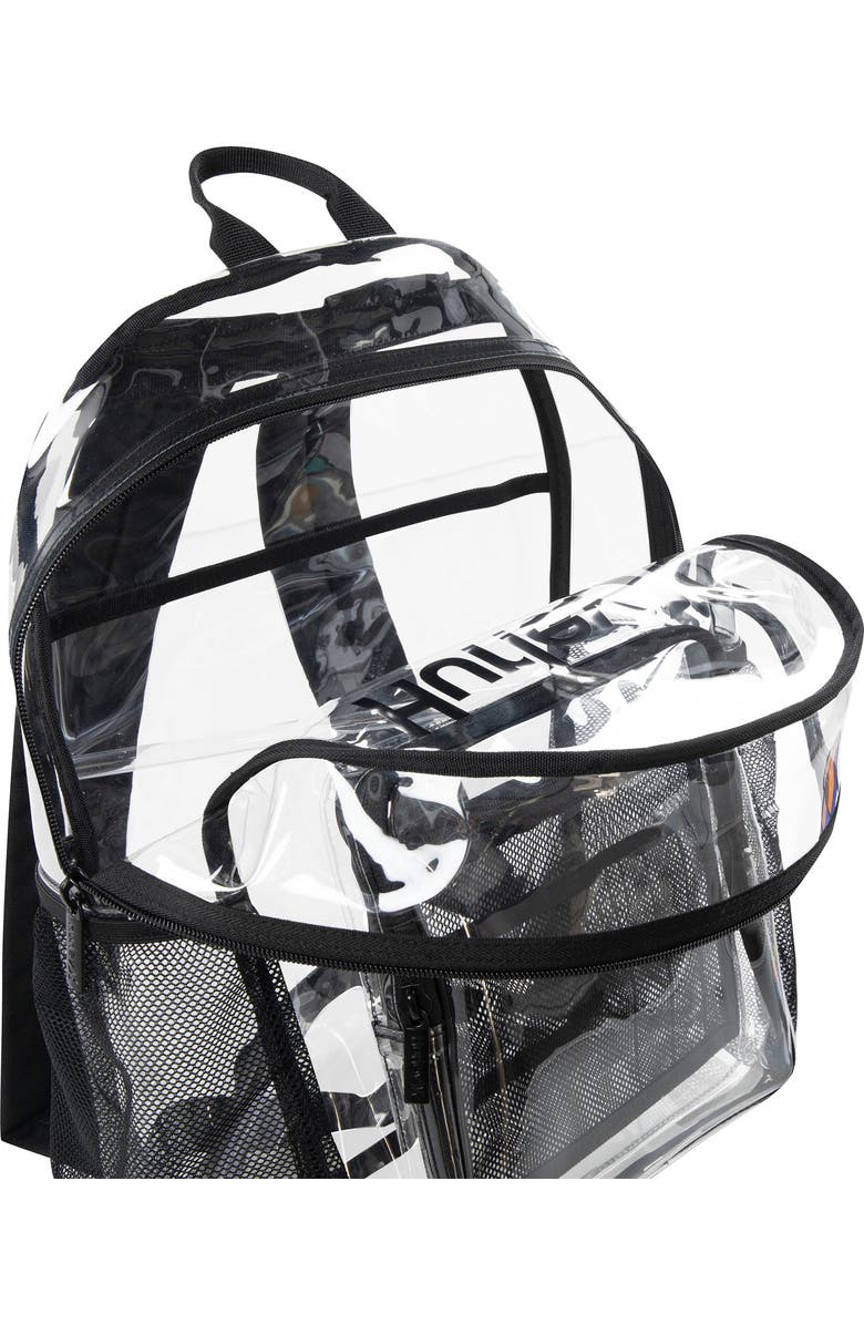 Hurley Kids' Clear Transparent Day Pack, Alternate, color, Clear