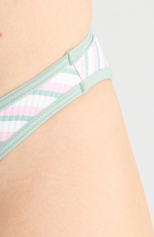 Pacsun Skyrocket High Leg Bikini Bottoms In Multi