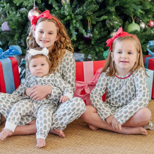 Lila And Hayes Carlin Girls' Dress In Blue