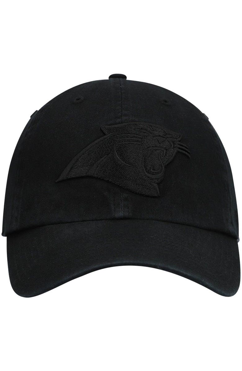 '47 Men's '47 Black Carolina Panthers Team Tonal Clean Up Adjustable Hat, Alternate, color, Black