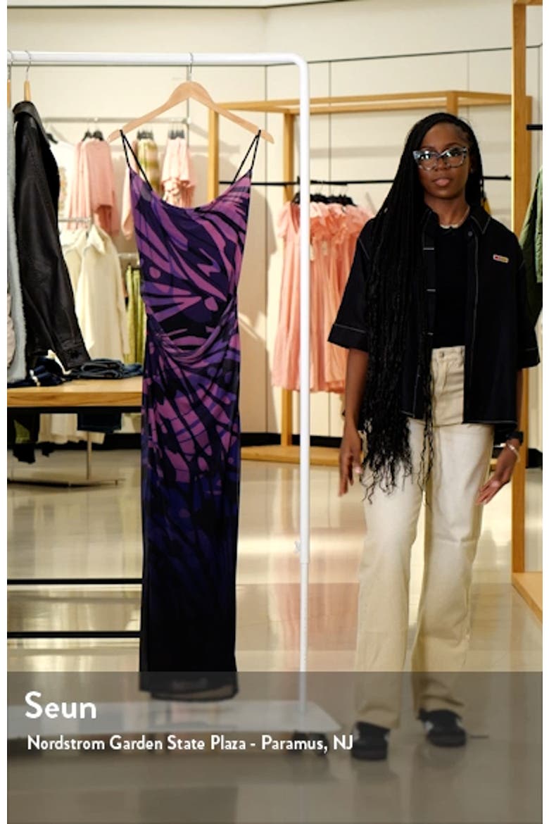 Gillian Ombré Asymmetric Slipdress video