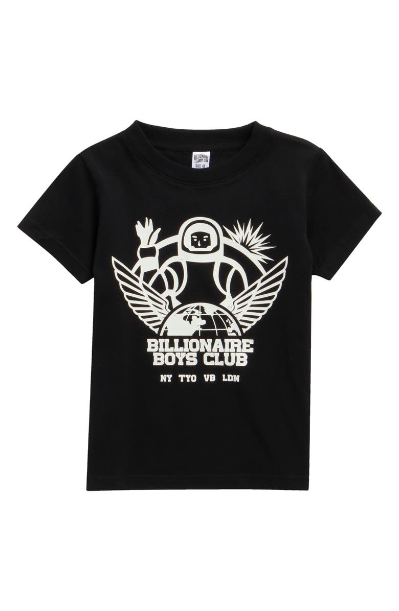 Billionaire Boys Club Kids' Captain Graphic T-Shirt, Main, color, Black